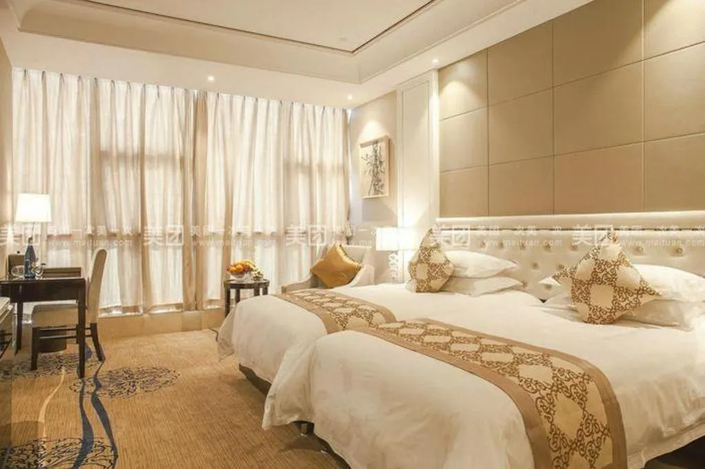 Bed in Hangzhou Huachen Fengting Hotel