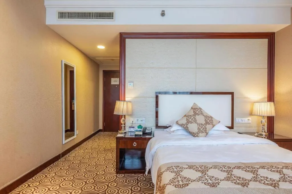 Bed in Hangzhou Huachen Fengting Hotel
