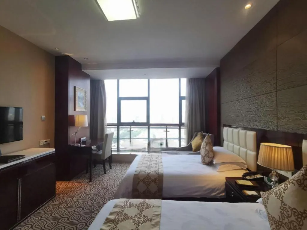 Bed in Hangzhou Huachen Fengting Hotel