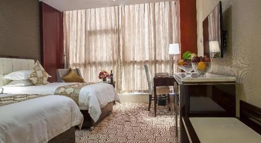 Bed in Hangzhou Huachen Fengting Hotel