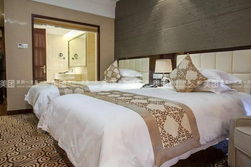 Bed in Hangzhou Huachen Fengting Hotel