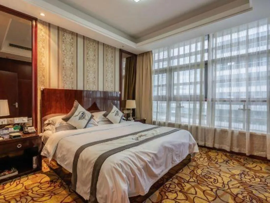 Bed in Hangzhou Huachen Fengting Hotel