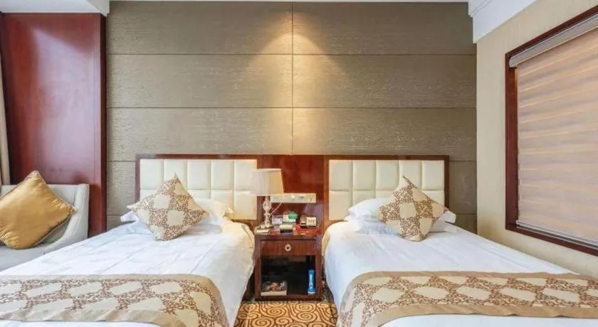 Bed in Hangzhou Huachen Fengting Hotel