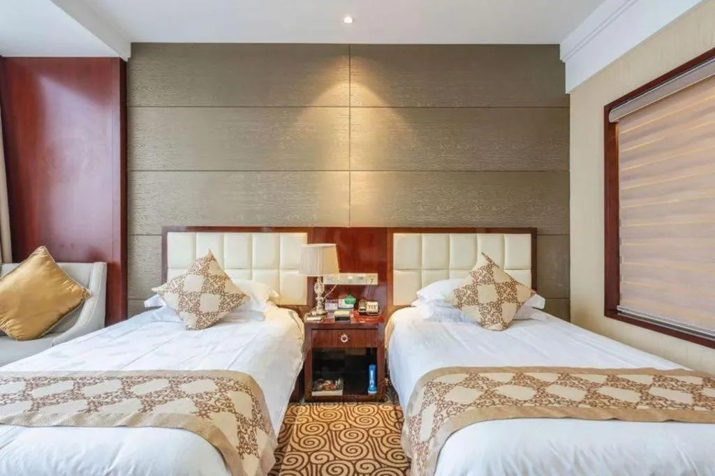 Bed in Hangzhou Huachen Fengting Hotel