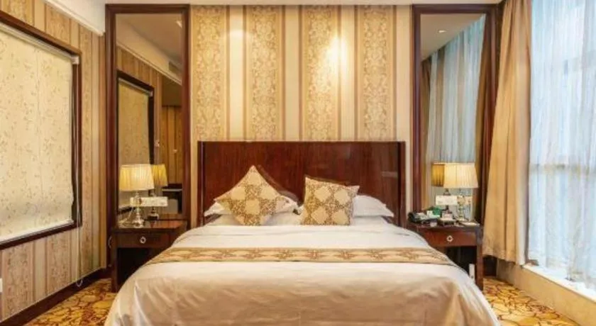 Bed in Hangzhou Huachen Fengting Hotel