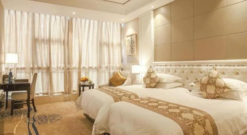 Bed in Hangzhou Huachen Fengting Hotel