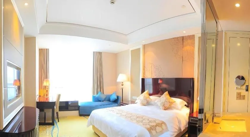 Bed in Hangzhou Huachen Fengting Hotel