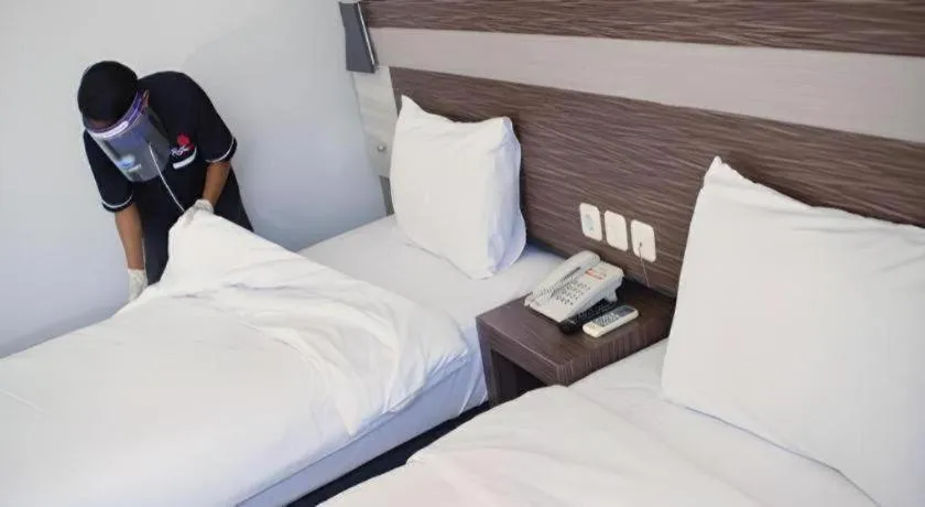 Bed in Raffleshom Hotel