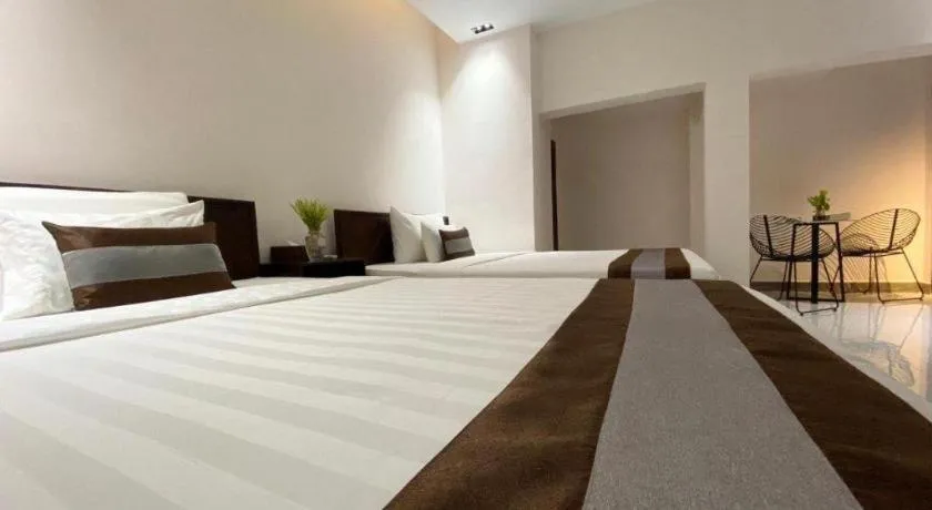 Bed in Reasmey Cheanich Hotel