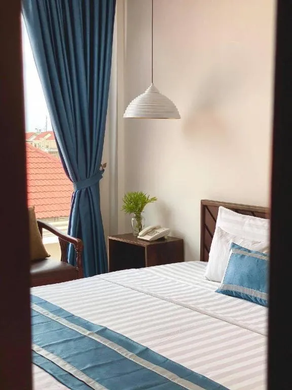 Bed in Reasmey Cheanich Hotel