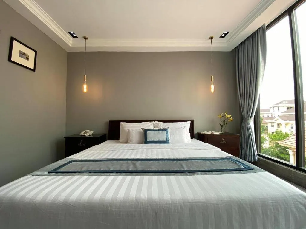 Bed in Reasmey Cheanich Hotel