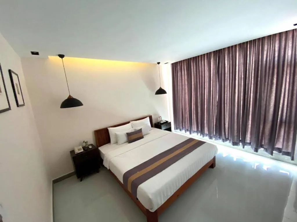 Bed in Reasmey Cheanich Hotel