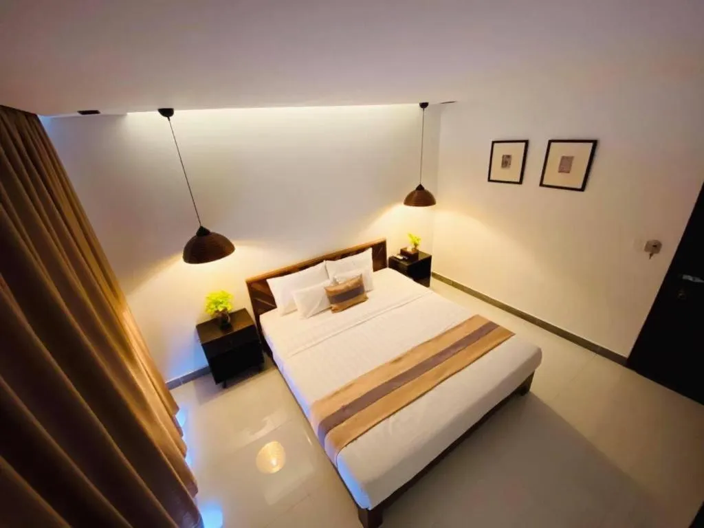 Bed in Reasmey Cheanich Hotel