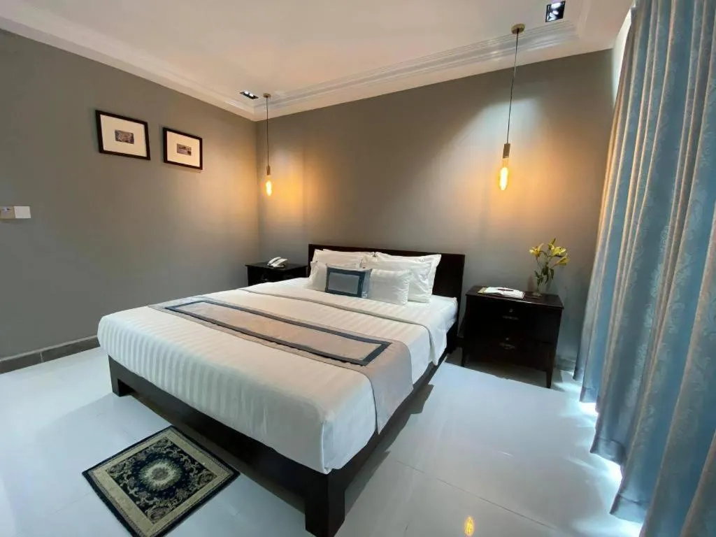 Bed in Reasmey Cheanich Hotel