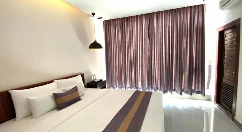 Bed in Reasmey Cheanich Hotel