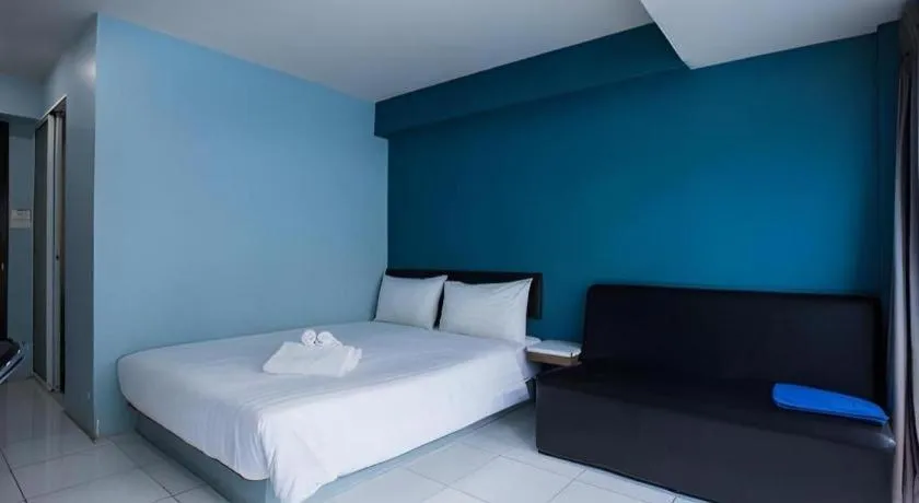 Bed in Pool Villa @Donmueang