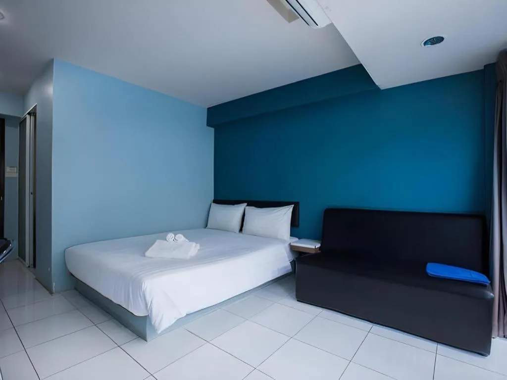 Bed in Pool Villa @Donmueang