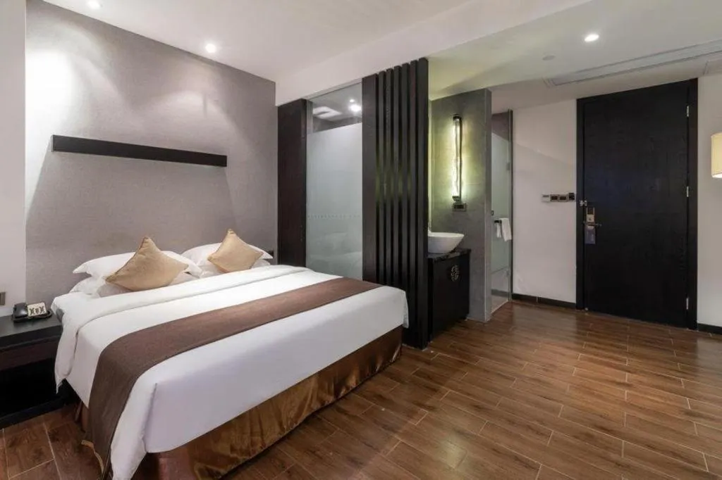 Bed in H Life Hotel Nanshan Branch