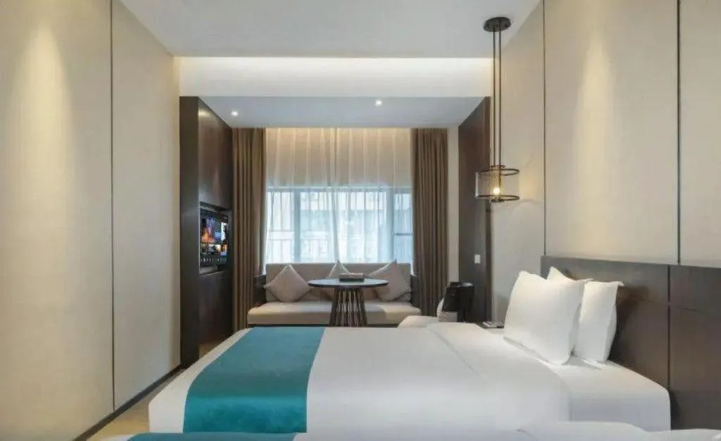 Bed in H Life Hotel Nanshan Branch