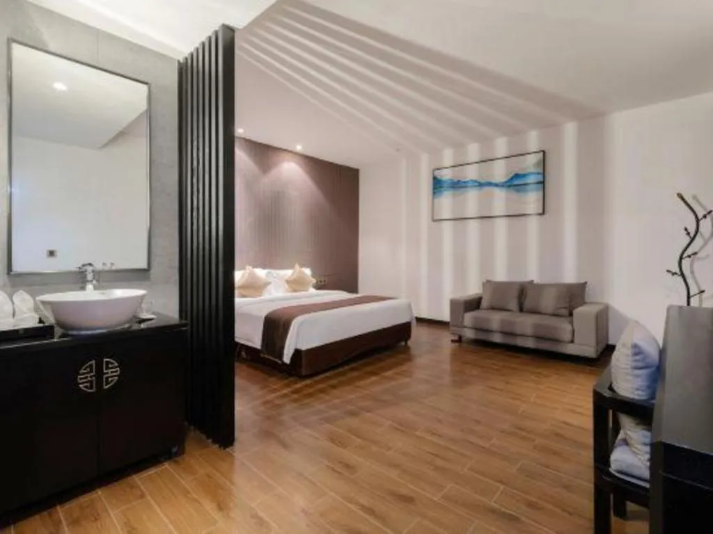 Bed in H Life Hotel Nanshan Branch
