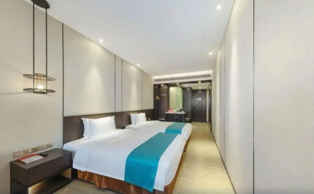 Bed in H Life Hotel Nanshan Branch