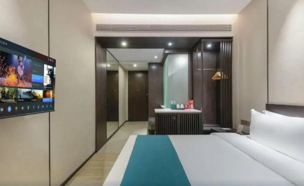 Bed in H Life Hotel Nanshan Branch