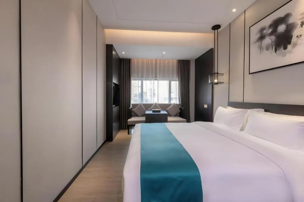 Bed in H Life Hotel Nanshan Branch