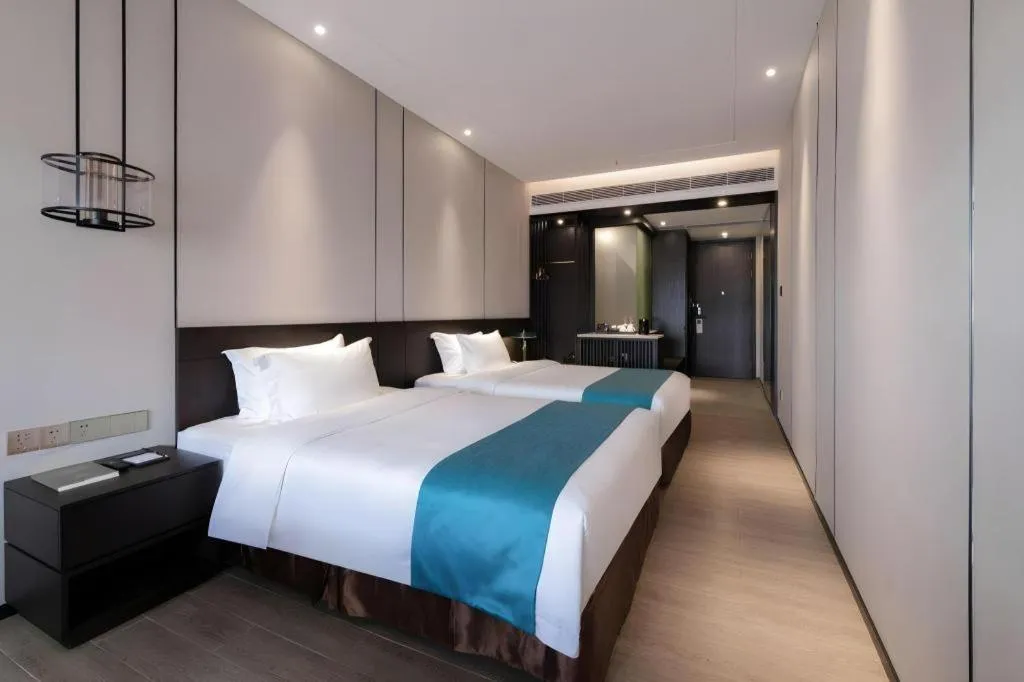 Bed in H Life Hotel Nanshan Branch