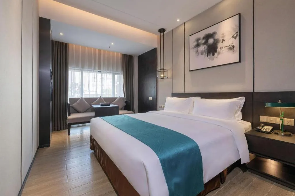Bed in H Life Hotel Nanshan Branch