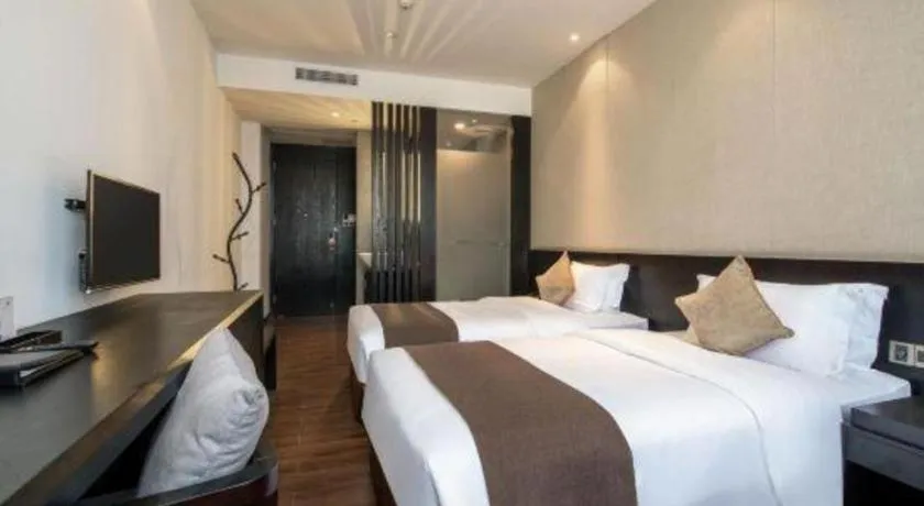Bed in H Life Hotel Nanshan Branch