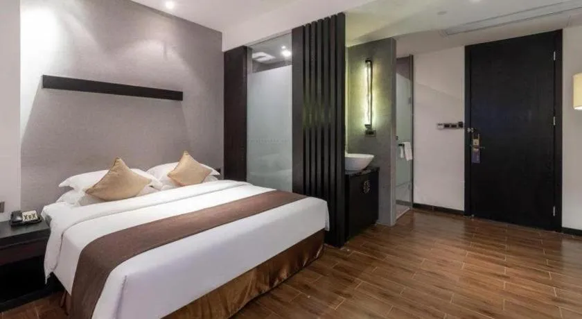 Bed in H Life Hotel Nanshan Branch