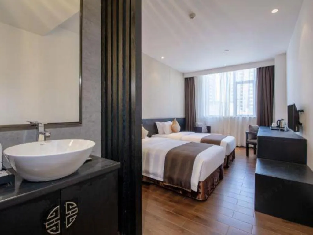 Bed in H Life Hotel Nanshan Branch