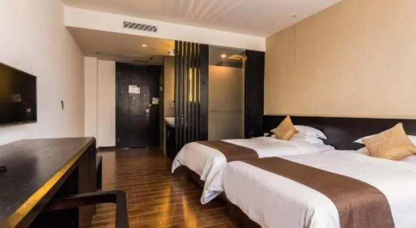 Bed in H Life Hotel Nanshan Branch