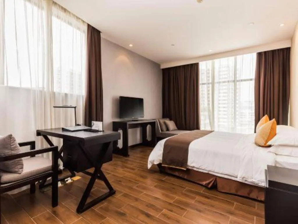 Bed in H Life Hotel Nanshan Branch