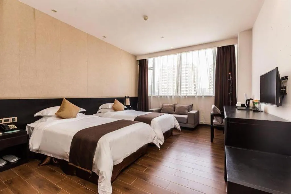 Bed in H Life Hotel Nanshan Branch