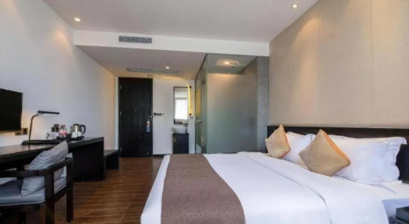 Bed in H Life Hotel Nanshan Branch