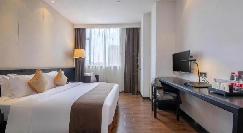 Bed in H Life Hotel Nanshan Branch