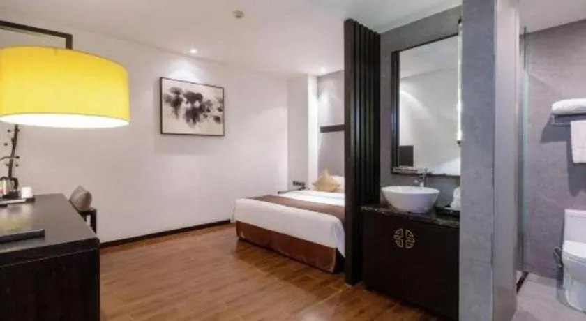 Bed in H Life Hotel Nanshan Branch