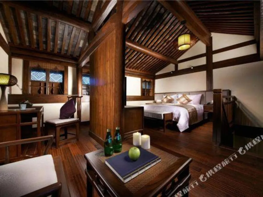 Bed in Ningbo Shi Qi Fang Kaiyuan Hotel