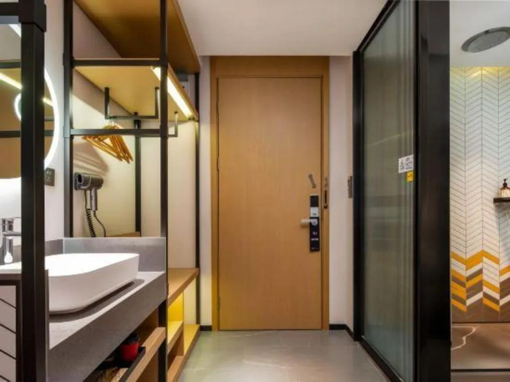 Bed in Nanning Sanzan Hotel