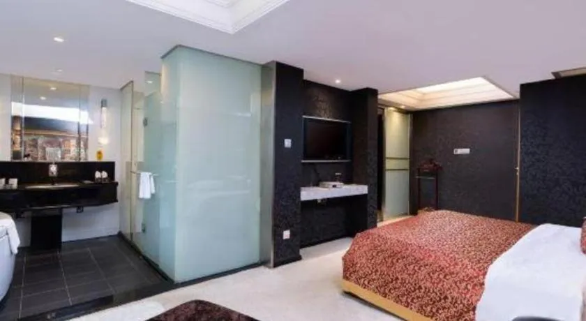 Bed in Nanning Sanzan Hotel