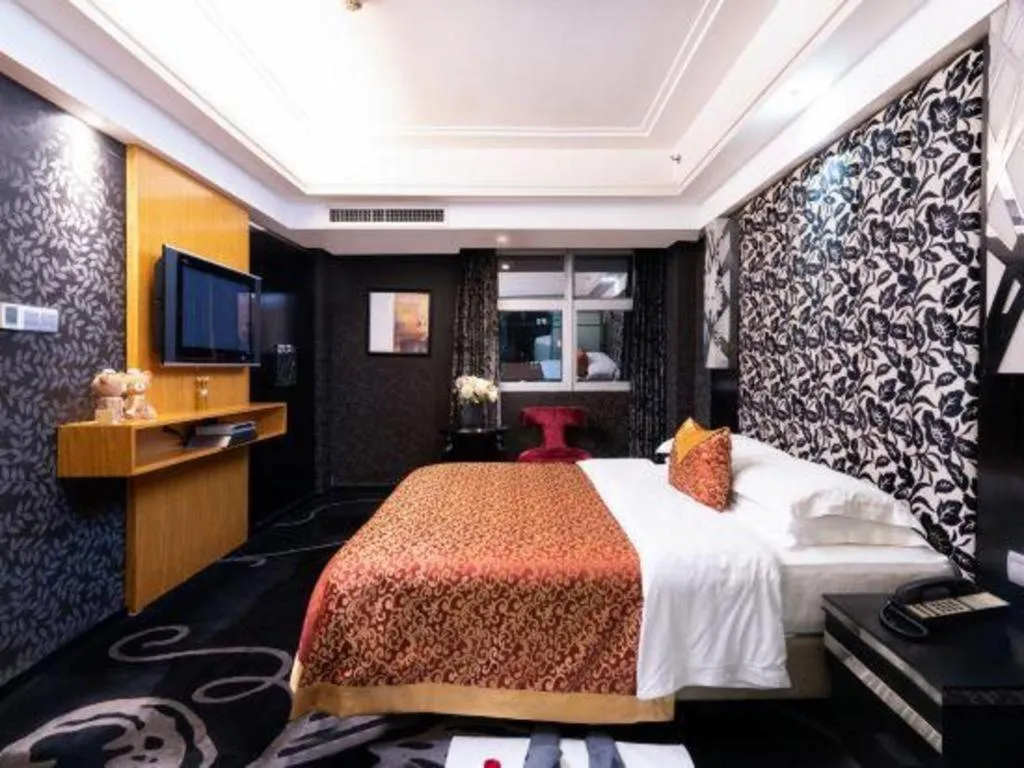 Bed in Nanning Sanzan Hotel