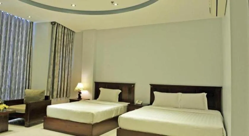 Bed in Phoenix Hotel Saigon