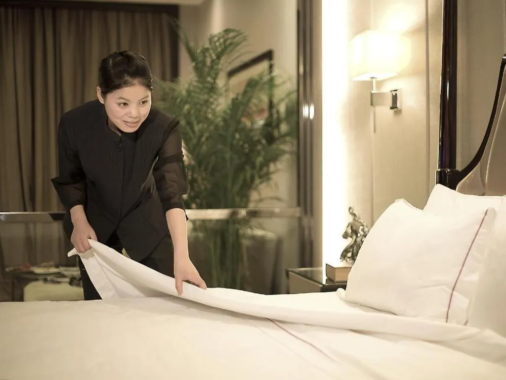 Bed in Country Garden Phoenix Hotel Zhangjiajie