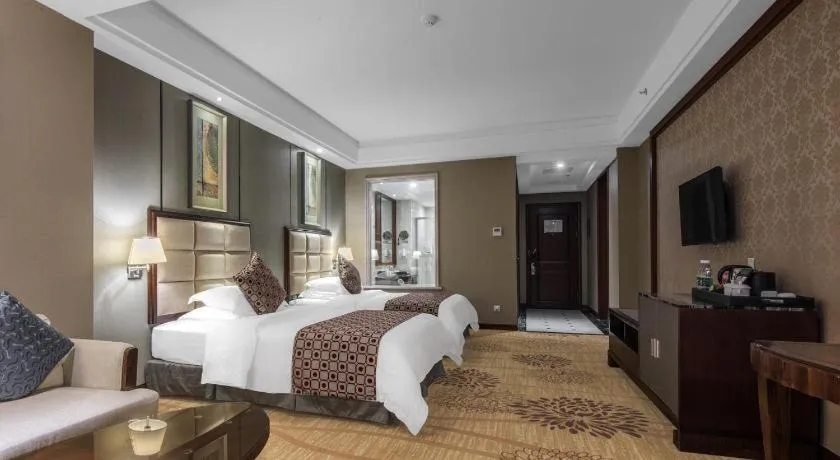 Bed in Country Garden Phoenix Hotel Zhangjiajie