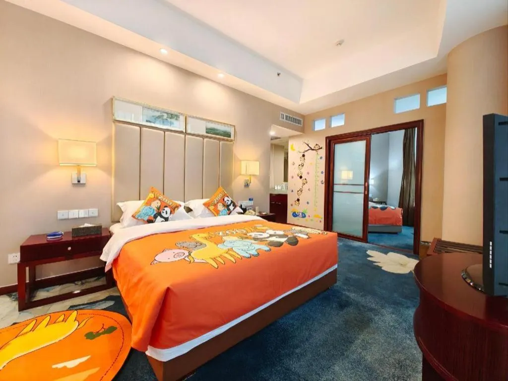 Bed in Inzone Garlnd Hotel Zhangqiu
