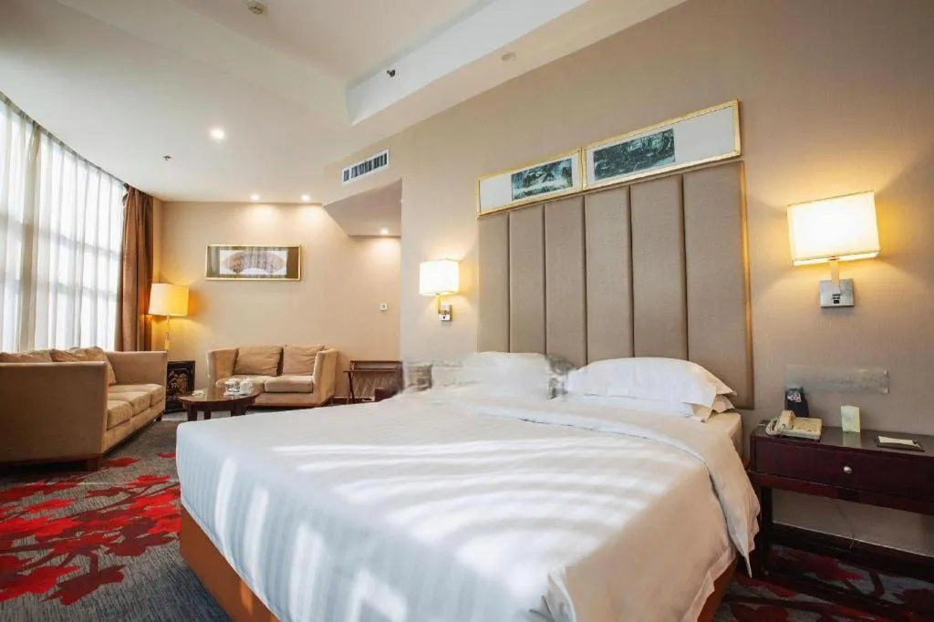 Bed in Inzone Garlnd Hotel Zhangqiu