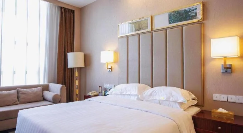 Bed in Inzone Garlnd Hotel Zhangqiu