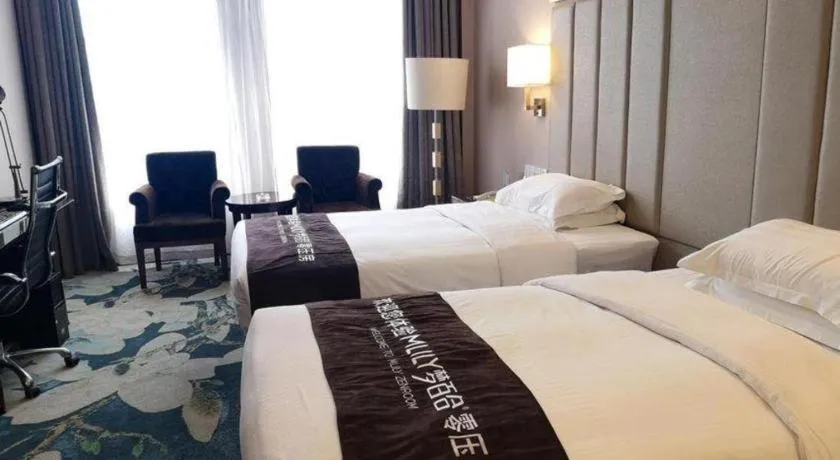 Bed in Inzone Garlnd Hotel Zhangqiu