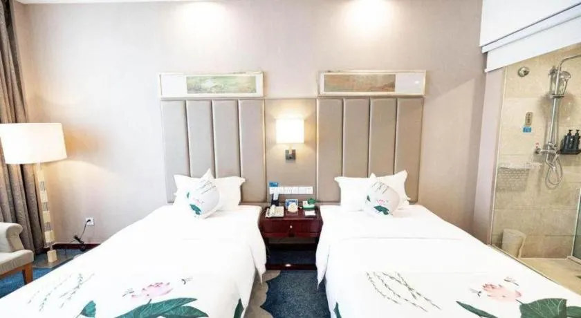 Bed in Inzone Garlnd Hotel Zhangqiu